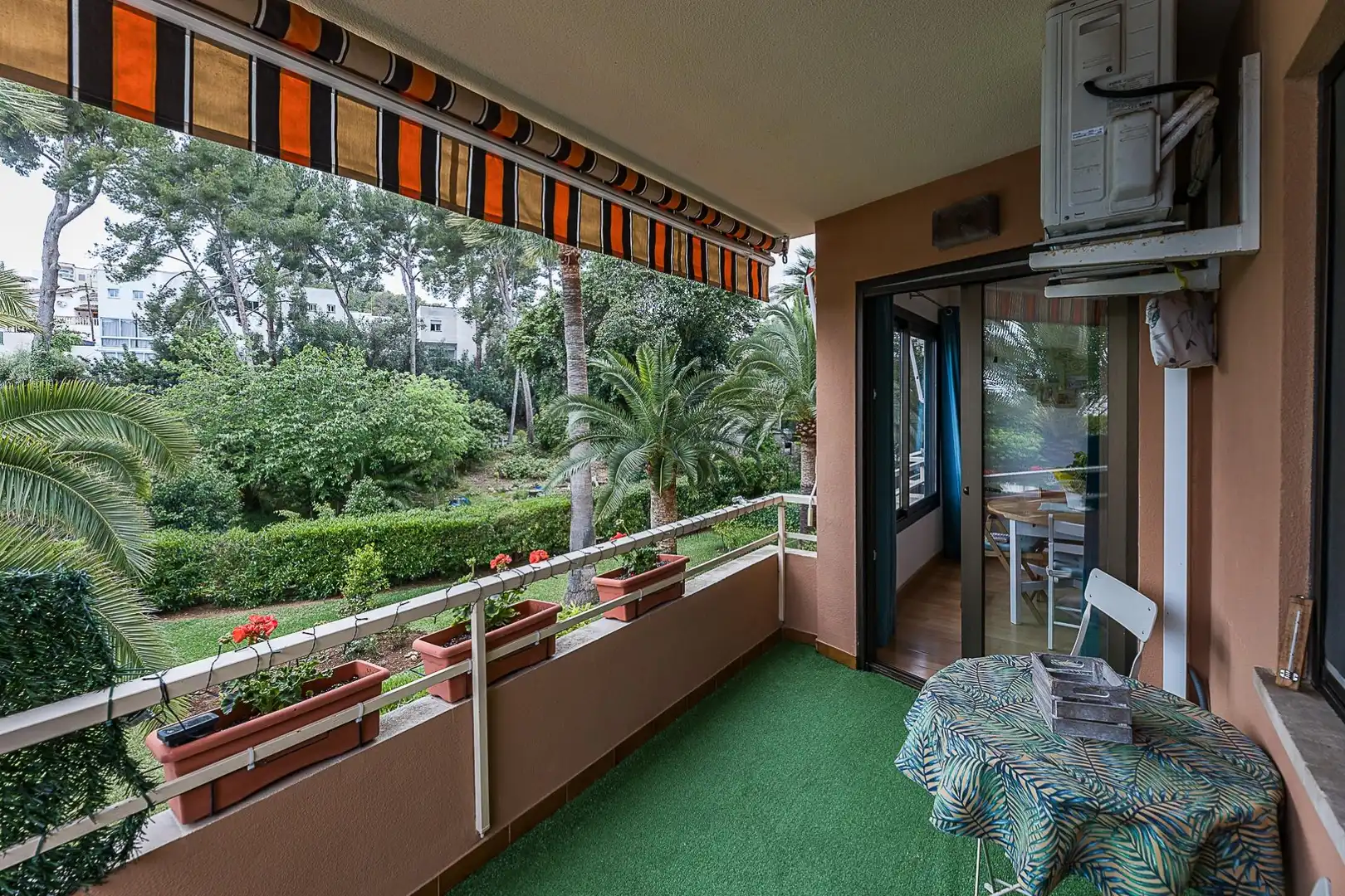 Terrace of Flat for sale in  Palma de Mallorca  with Air Conditioner, Heating and Parquet flooring