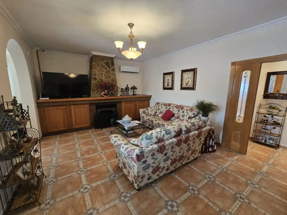 Sala d'estar de Casa o xalet en venda en Villena