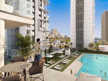 Appartement compact avec piscine à vendre à Marisol Park - Ortembach - Los Almendros