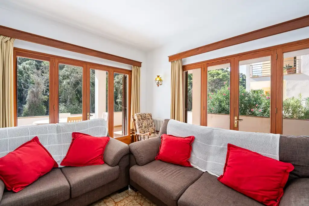 Sala de estar de Casa o chalet en venta en Pollença Poble