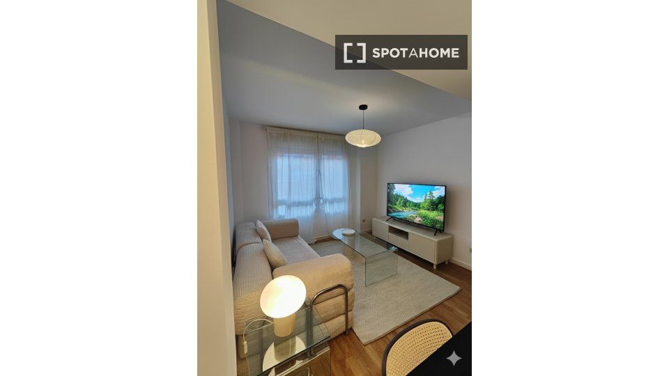 Vista exterior de Pis de lloguer en  Madrid Capital amb Aire condicionat, Calefacció i Moblat