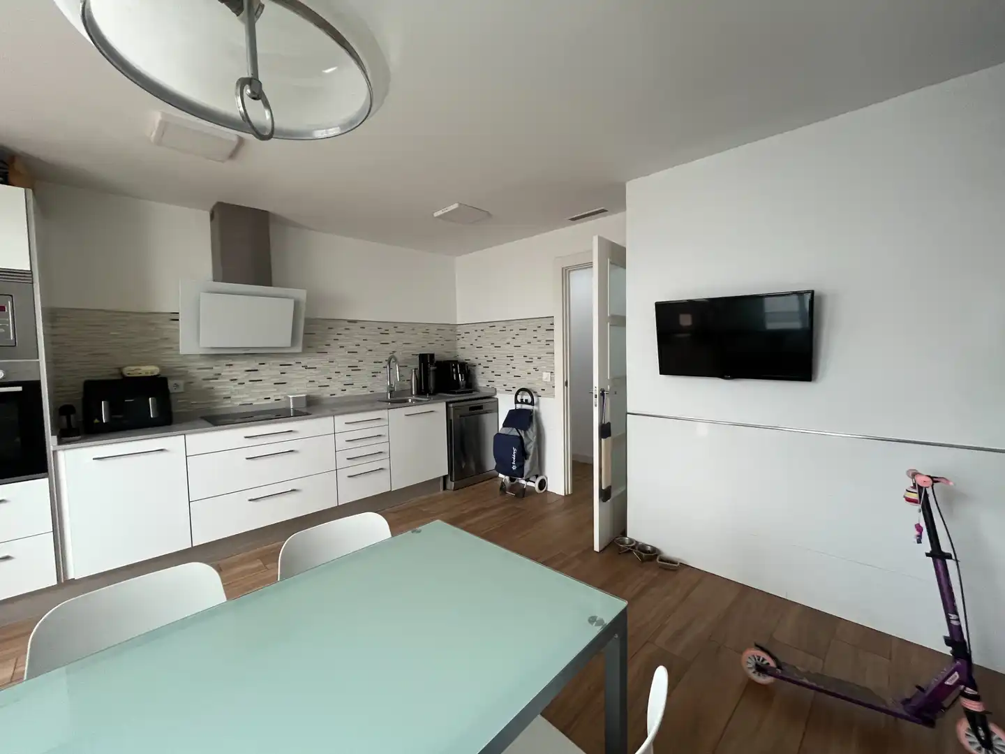 Cocina de Piso en venta en Sagunto / Sagunt con Parquet, Amueblado y Horno