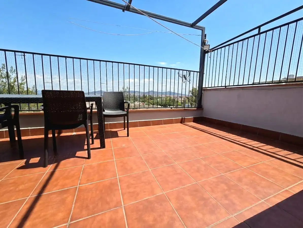 Terrace of Flat for sale in El Prat de Llobregat  with Air Conditioner, Heating and Parquet flooring