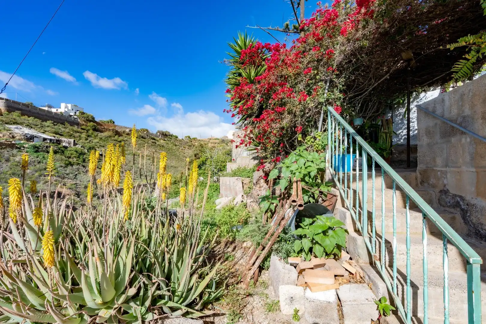 Jardín de Finca rústica en venta en Granadilla de Abona con Calefacción, Terraza y Amueblado