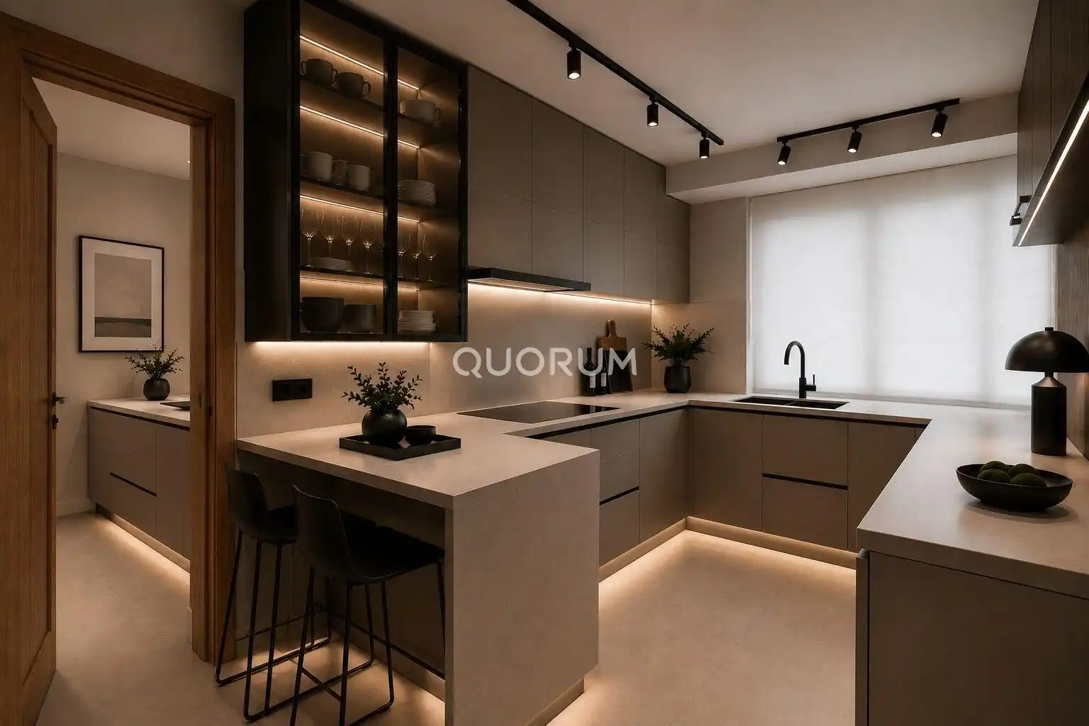 Kitchen of Flat for sale in Bilbao   with Heating