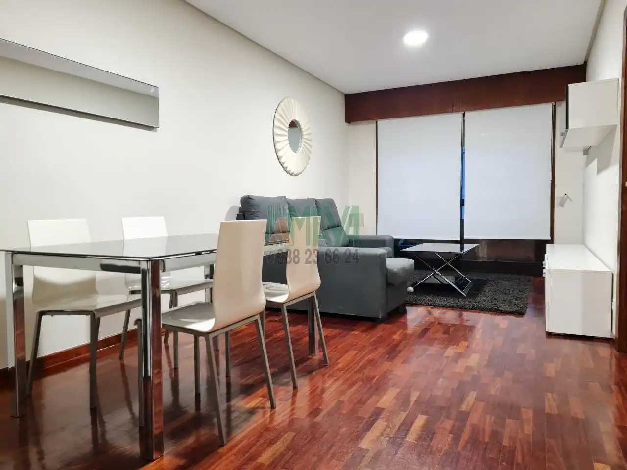 Wohnzimmer von Wohnungen zur Miete in Ourense Capital  mit Heizung, Abstellraum und Möbliert