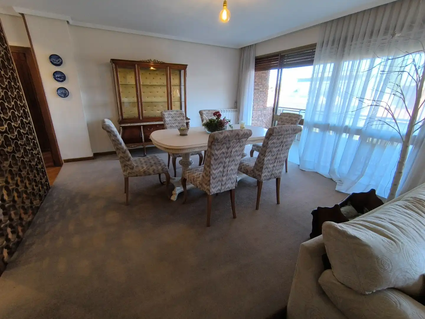 Esszimmer von Wohnung zum Verkauf in Palencia mit Heizung, Terrasse und Ofen
