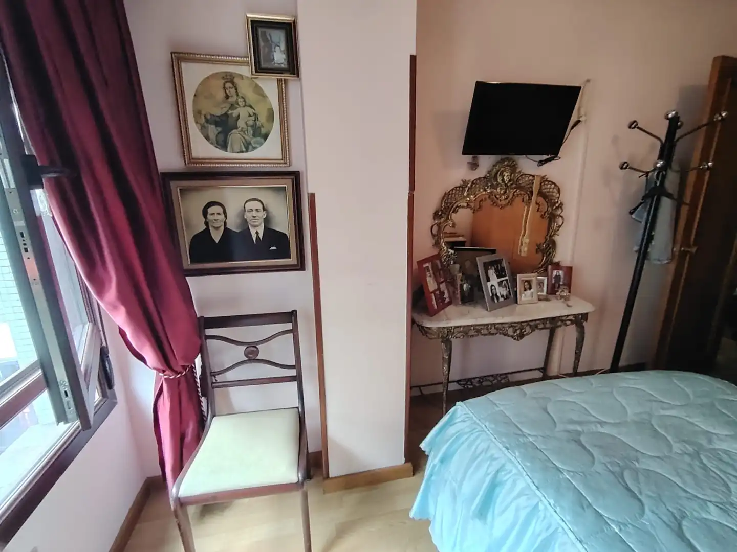 Schlafzimmer von Wohnung zum Verkauf in Gijón  mit Heizung, Parkett und Terrasse