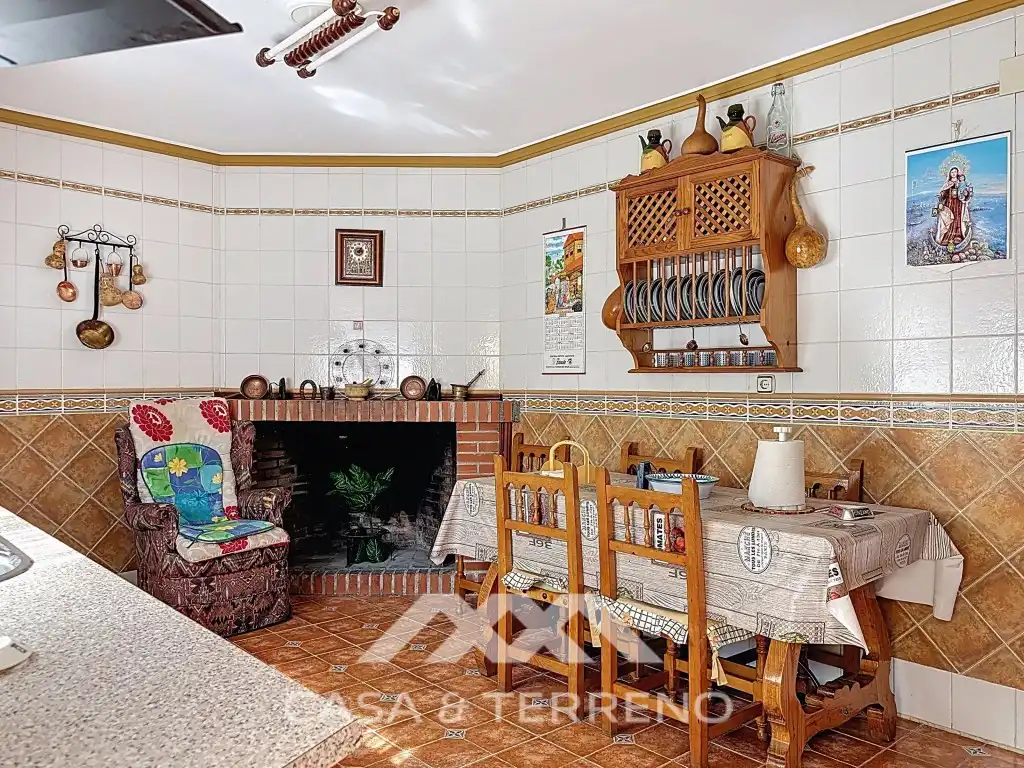 Kitchen of Houses for sale in Zafarraya  with Heating, Furnished and Balcony
