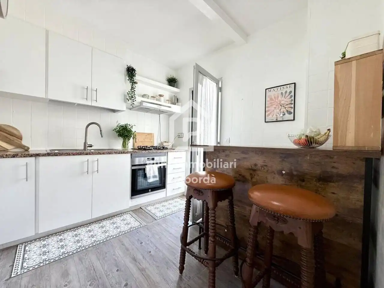 Küche von Wohnung zum Verkauf in Figueres mit Klimaanlage, Heizung und Parkett