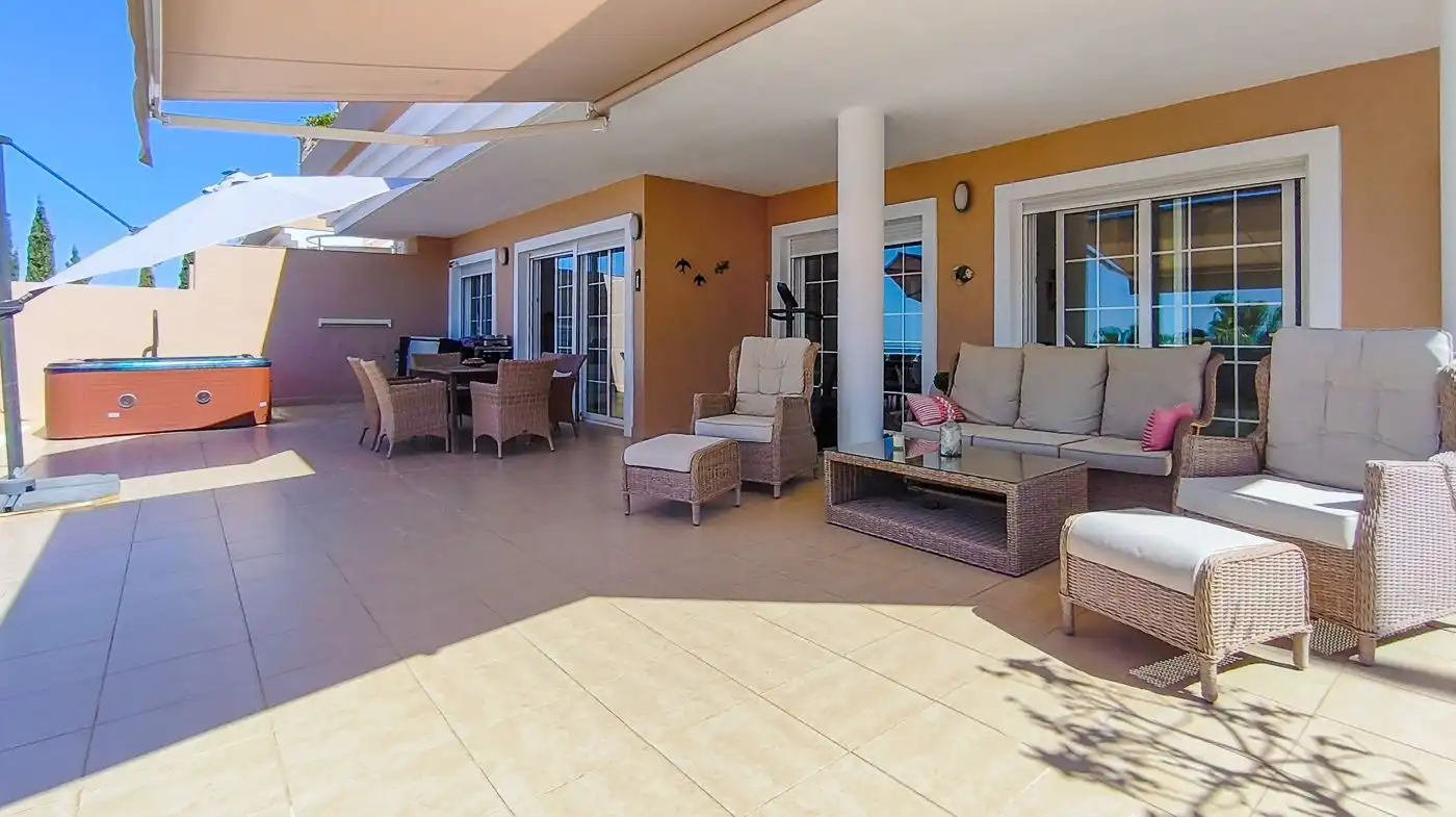 Terrace of Apartments for sale in Pedreguer  with Air Conditioner, Heating and Private garden