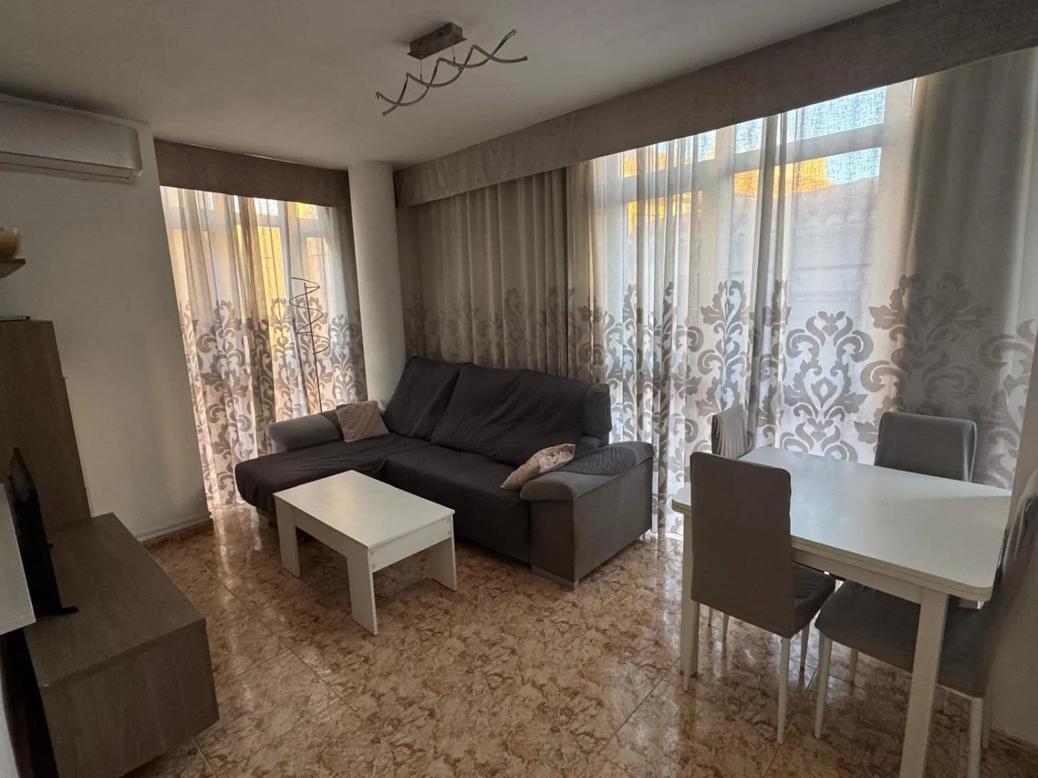 Living room of Flat to rent in La Unión  with Furnished, Oven and Washing machine
