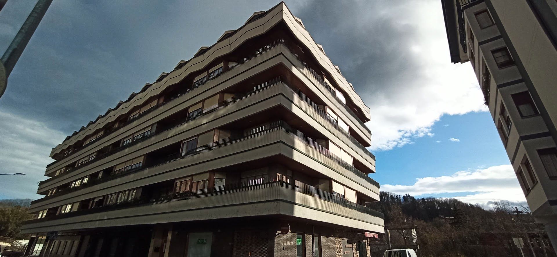 Vista exterior de Pis en venda en Ordizia amb Calefacció, Moblat i Balcó