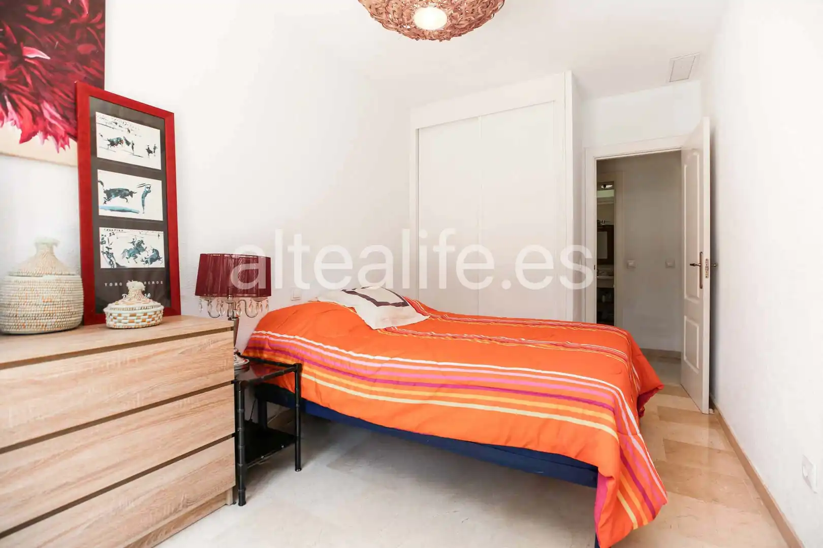 Bedroom of Apartments for sale in Altea  with Air Conditioner, Heating and Private garden