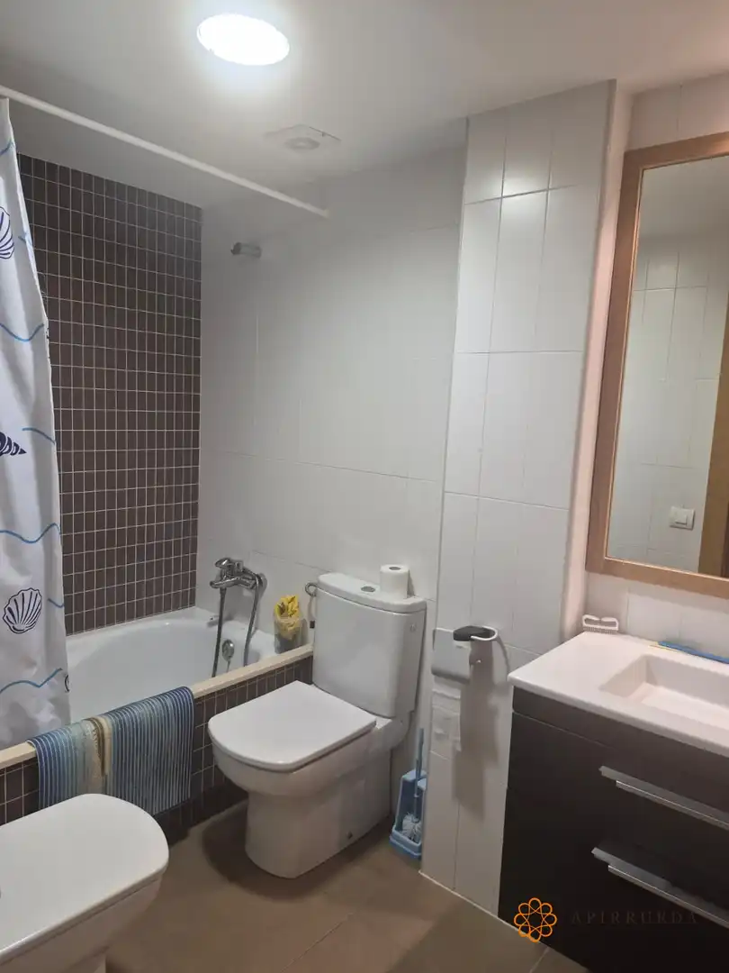 Bathroom of Flat for rent in Escatrón  with Air Conditioner and Heating