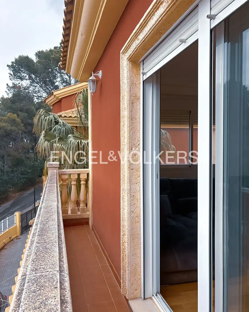 Terraza de Casa o chalet de alquiler en Torrent con Aire acondicionado, Calefacción y Jardín privado