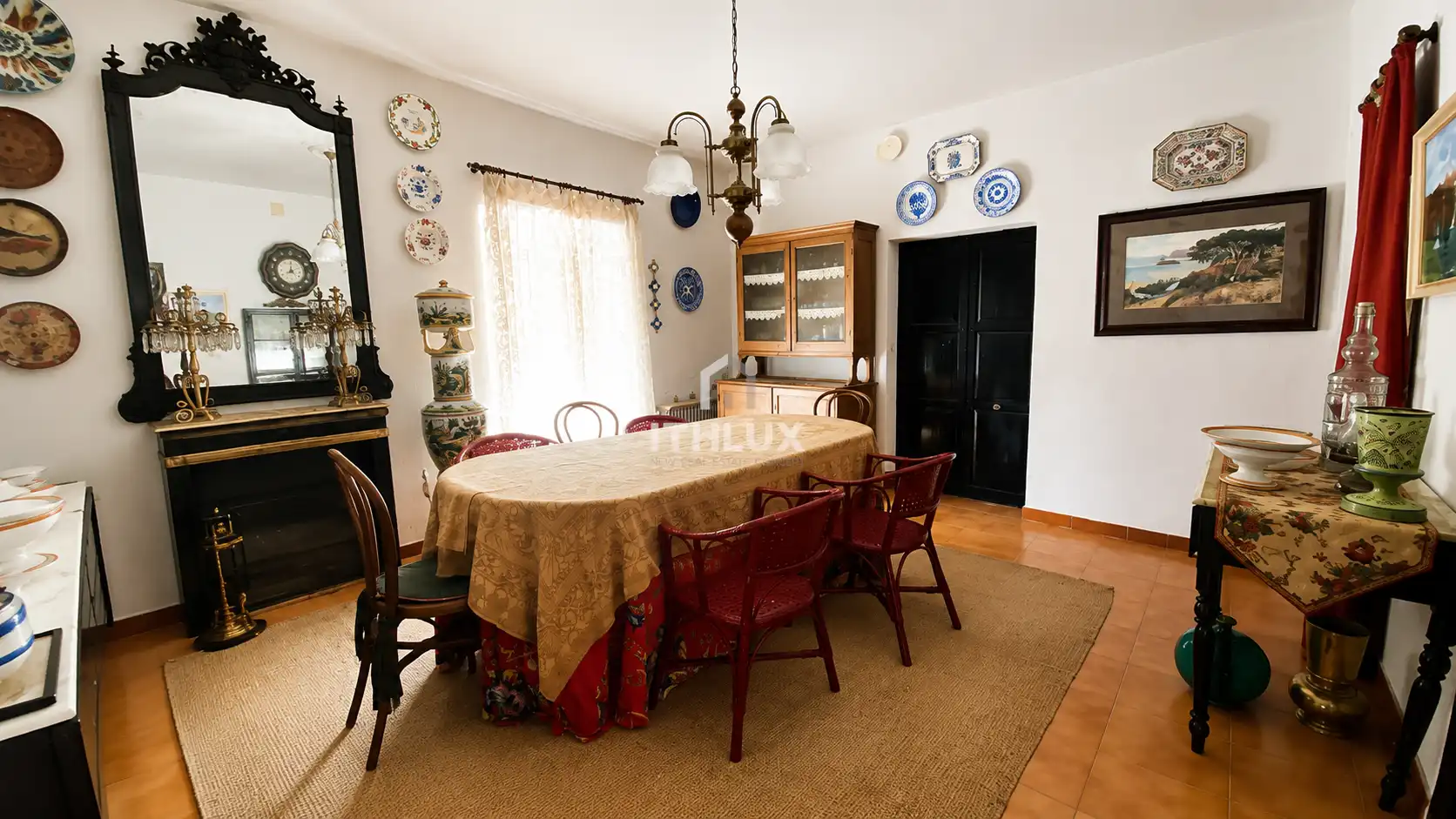 Esszimmer von Einfamilien-Reihenhaus zum Verkauf in Torremocha mit Klimaanlage, Heizung und Terrasse