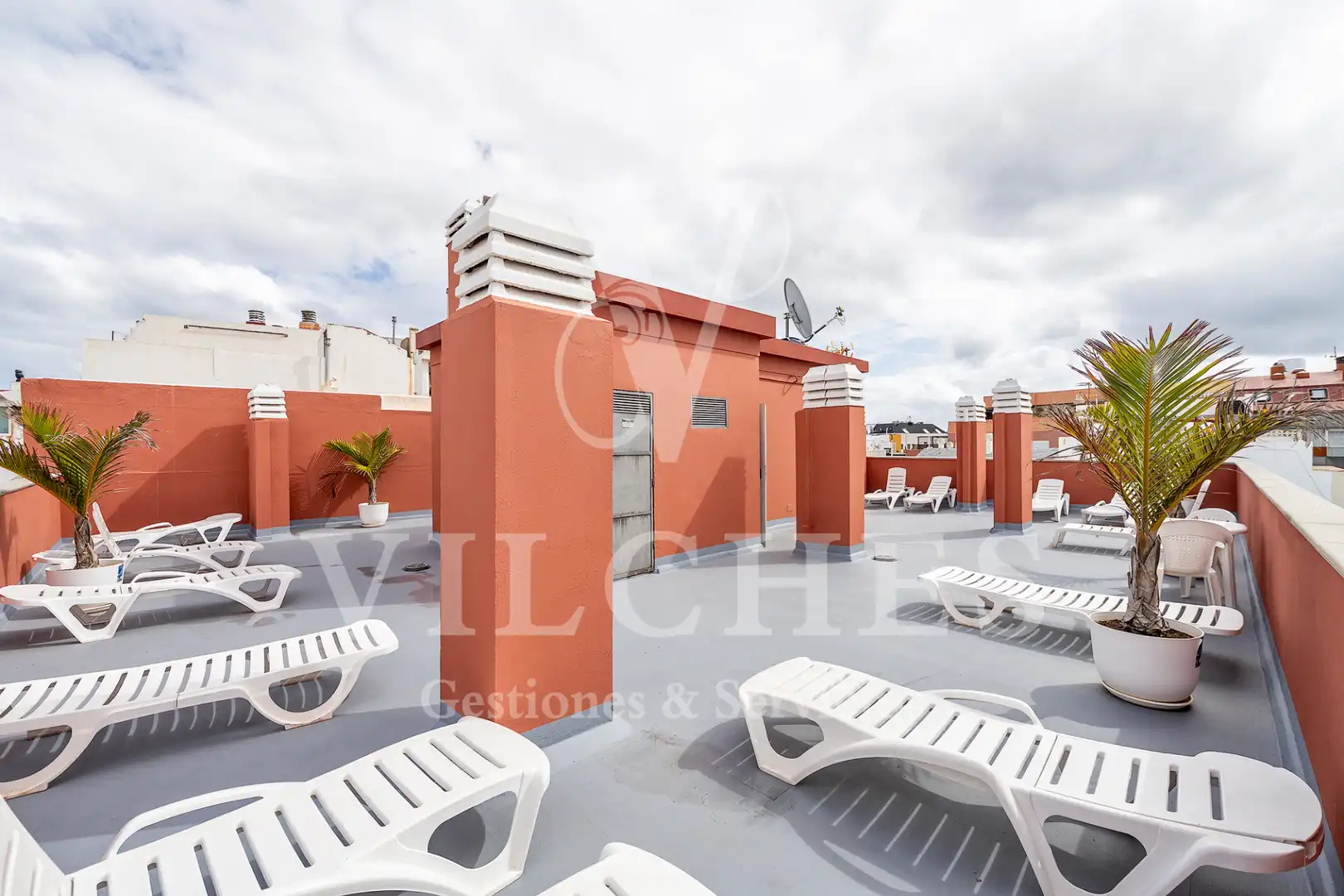 Terraza de Piso en venta en Las Palmas de Gran Canaria con Amueblado y Balcón