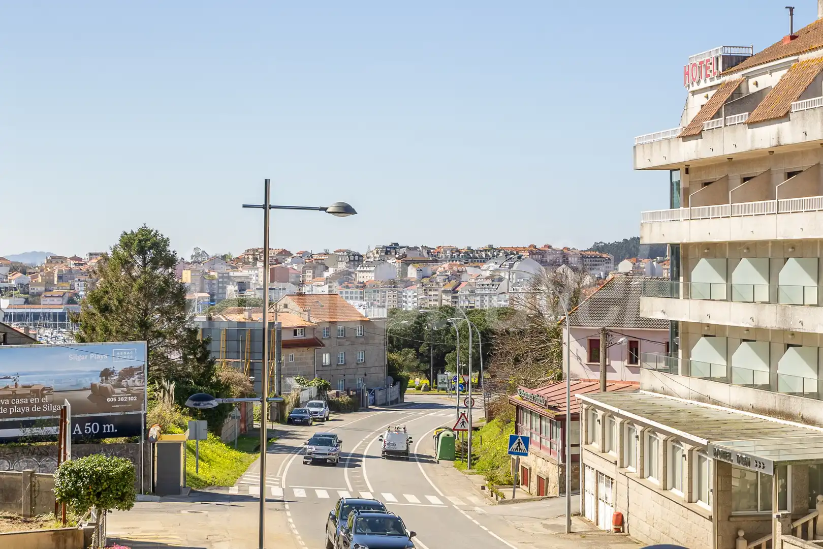 Vista exterior de Apartament en venda en Sanxenxo amb Calefacció, Parquet i Terrassa