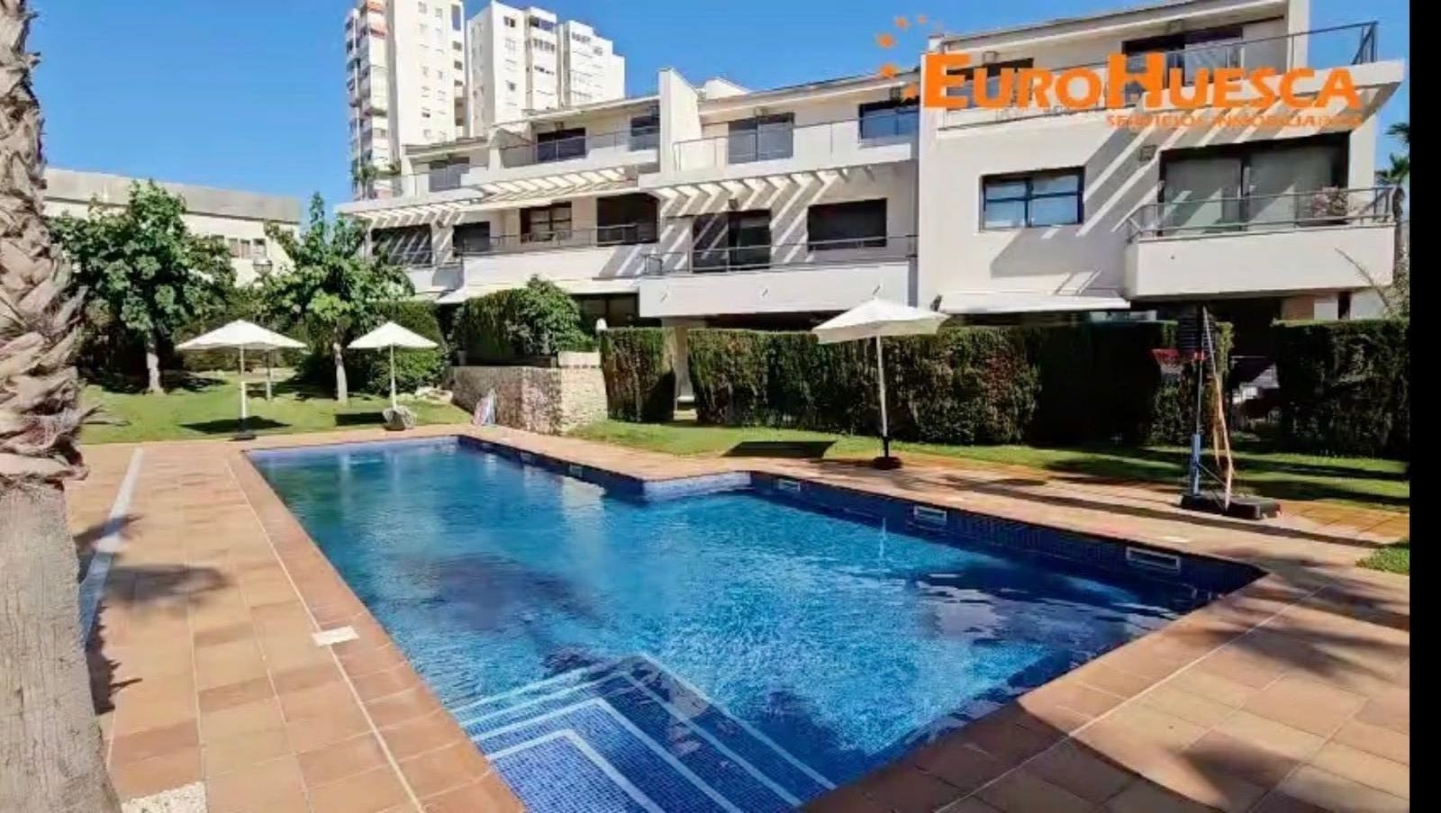 Swimming pool of House or chalet to rent in Alicante / Alacant  with Air Conditioner, Heating and Private garden