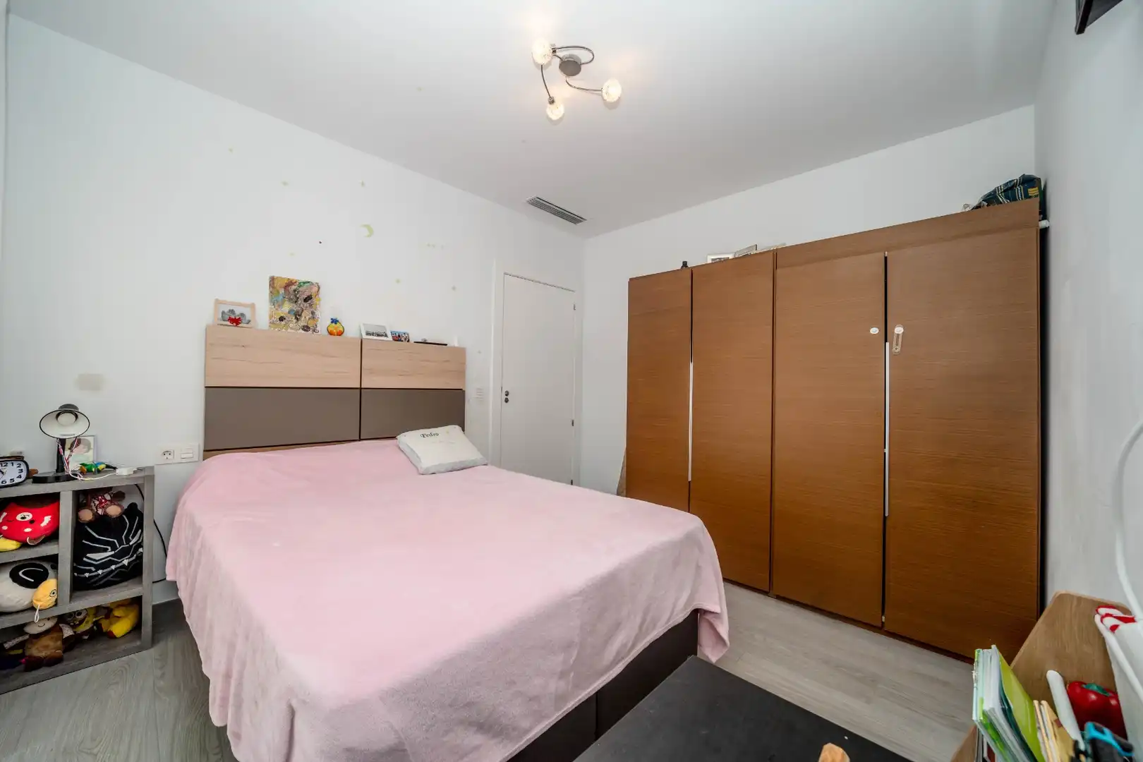 Dormitori de Casa adosada en venda en Pilar de la Horadada amb Aire condicionat, Jardí privat i Traster