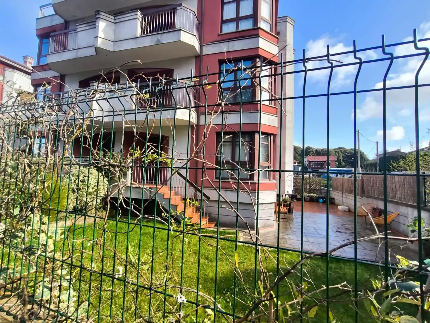 Exterior view of Flat for sale in Llanes  with Heating, Private garden and Parquet flooring