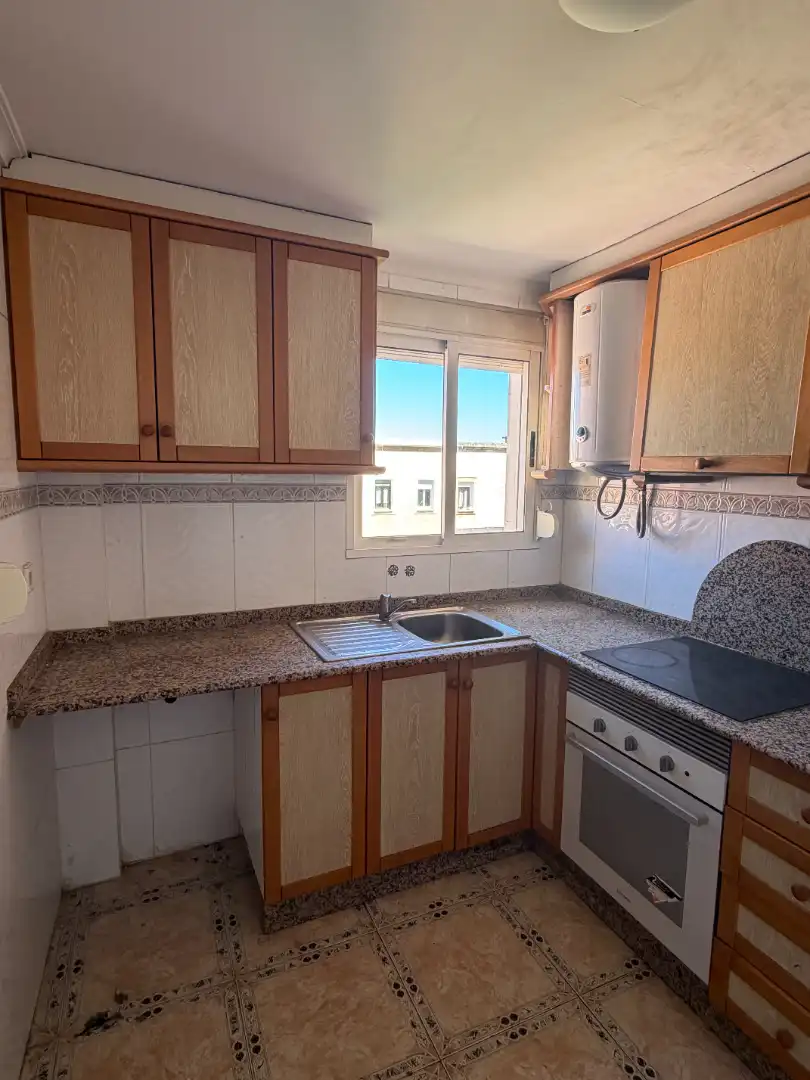 Kitchen of Flat for sale in Valencia  with Balcony