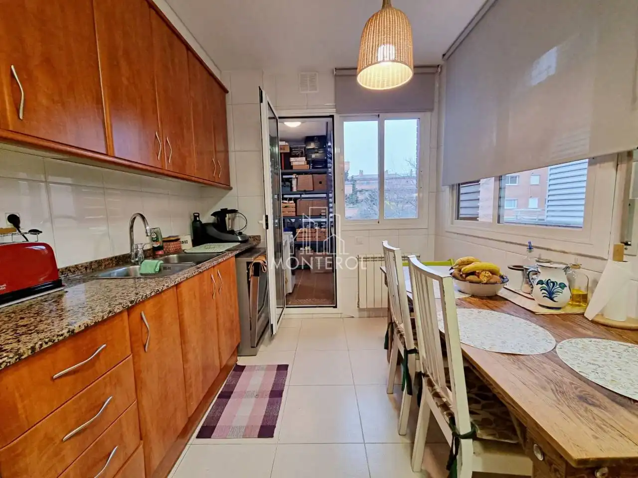Cocina de Piso en venta en Cerdanyola del Vallès con Aire acondicionado, Calefacción y Parquet