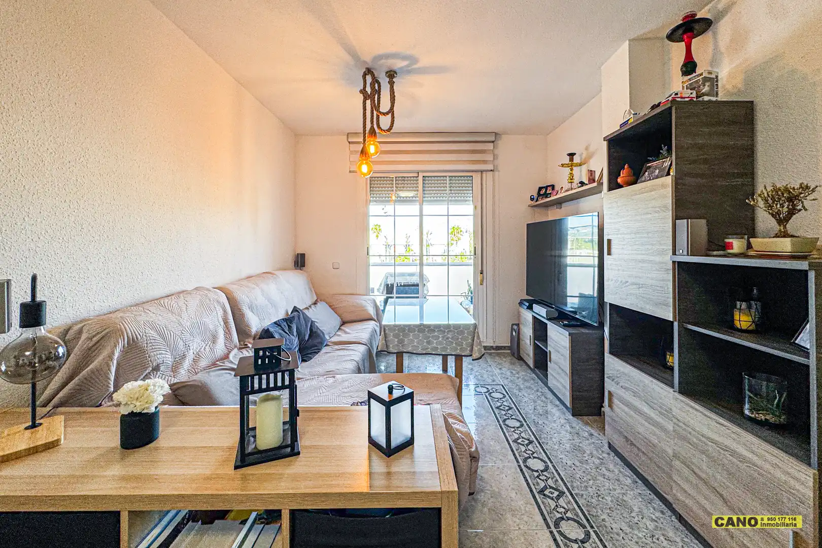 Living room of Flat for sale in Roquetas de Mar  with Air Conditioner, Heating and Terrace