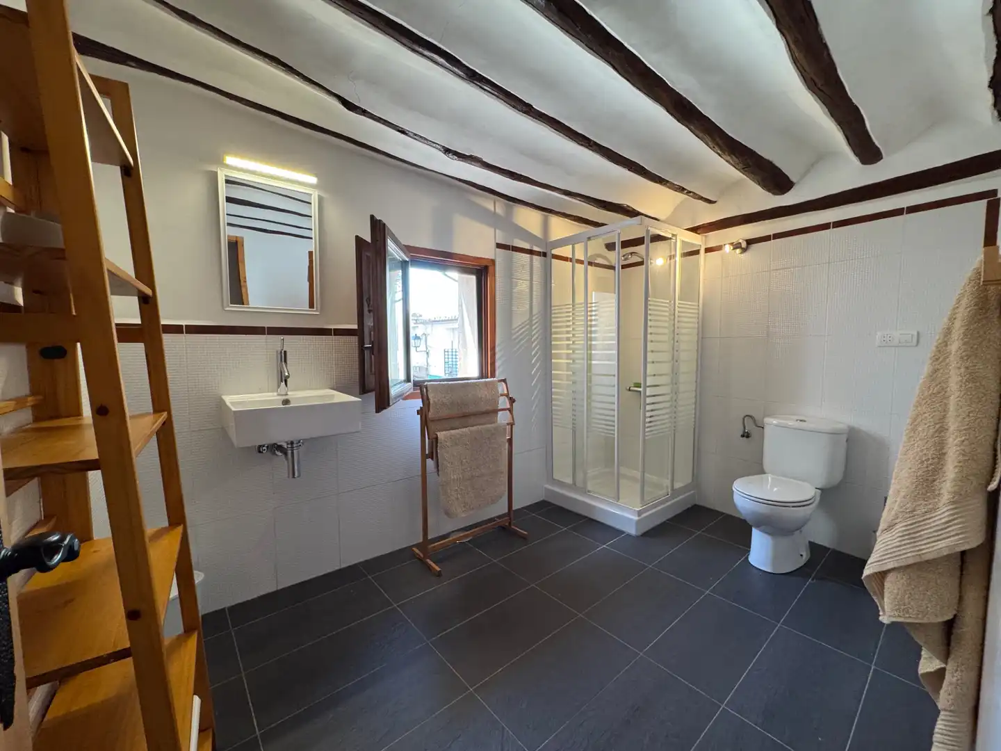 Baño de Casa o chalet en venta en Cehegín con Aire acondicionado, Jardín privado y Terraza