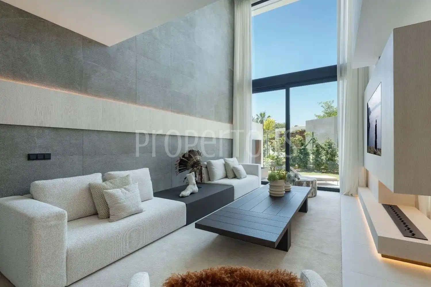 Living room of Detached homes for sale in Marbella