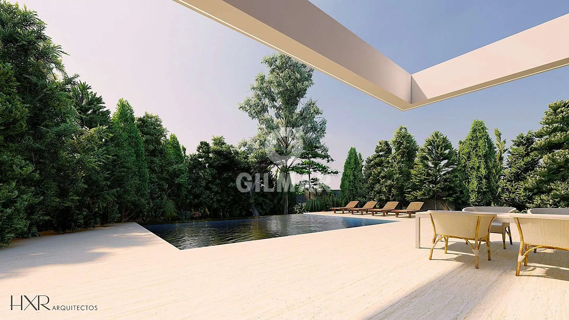 Jardí de Casa o xalet en venda en Madrid amb Calefacció, Jardí privat i Piscina
