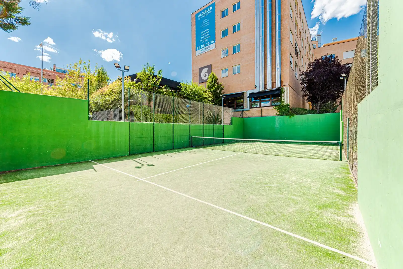 Terraza de Piso de alquiler en Madrid con Trastero