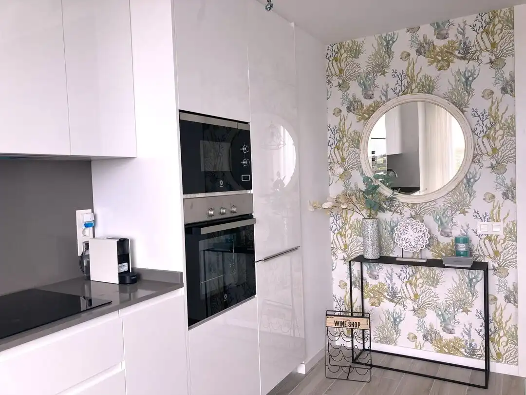 Kitchen of Attic for rent in Estepona  with Air Conditioner, Heating and Private garden