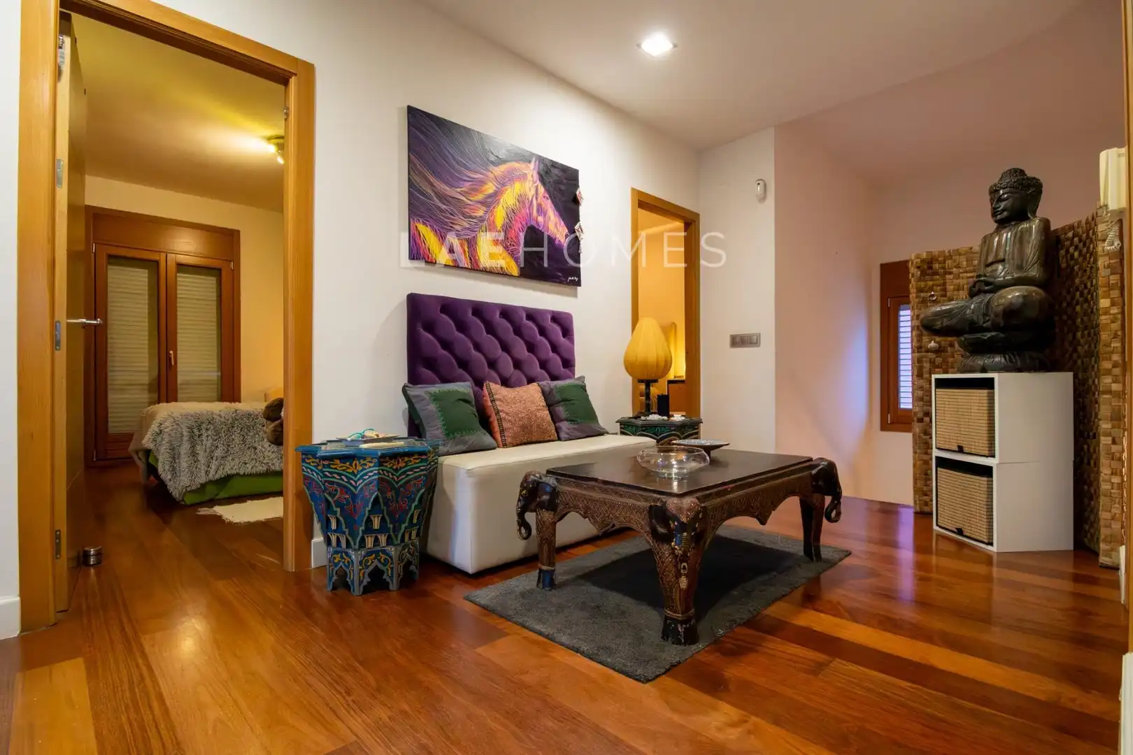 Sala de estar de Casa o chalet en venta en Mairena del Aljarafe con Aire acondicionado, Calefacción y Jardín privado