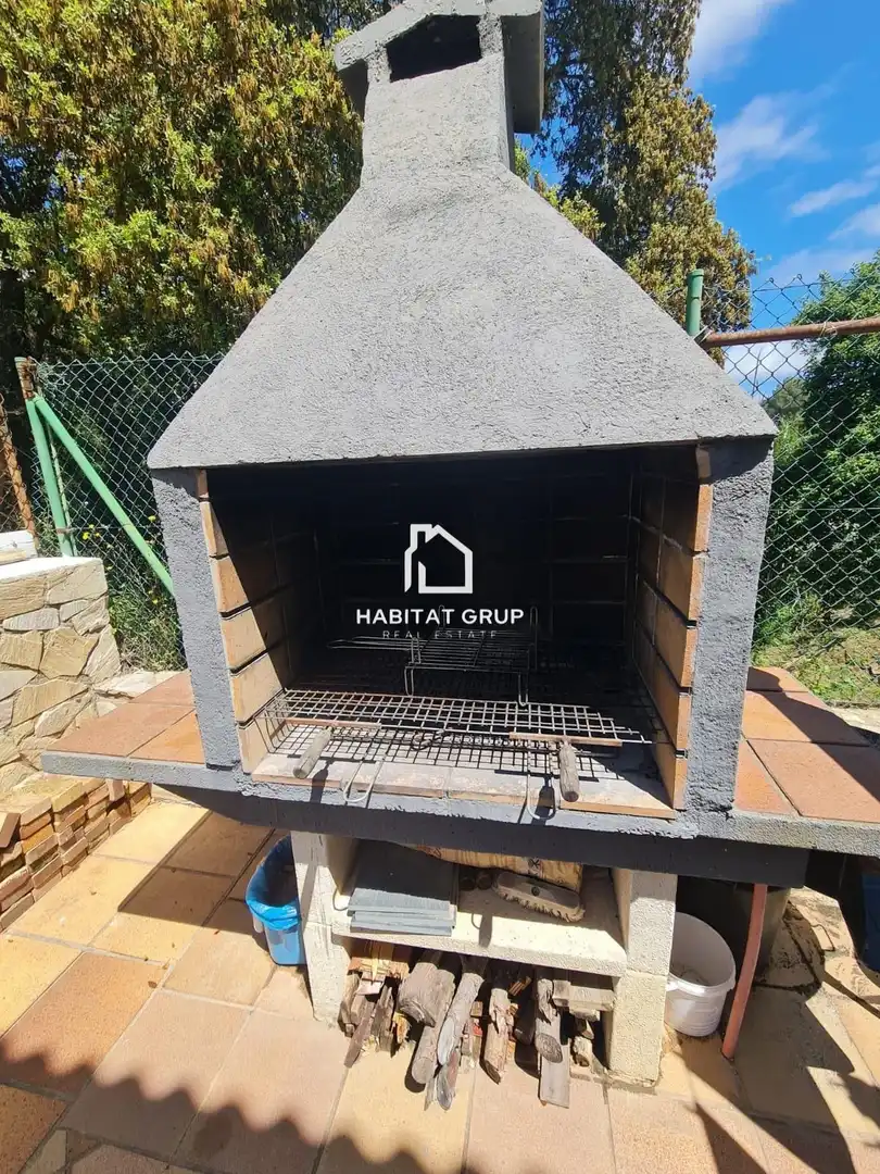 Jardín de Casa o chalet en venta en Blanes con Aire acondicionado, Calefacción y Jardín privado