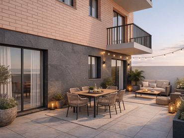 Neubau-Maisonette mit Balkon zum Verkauf in Carrer Montseny 19
