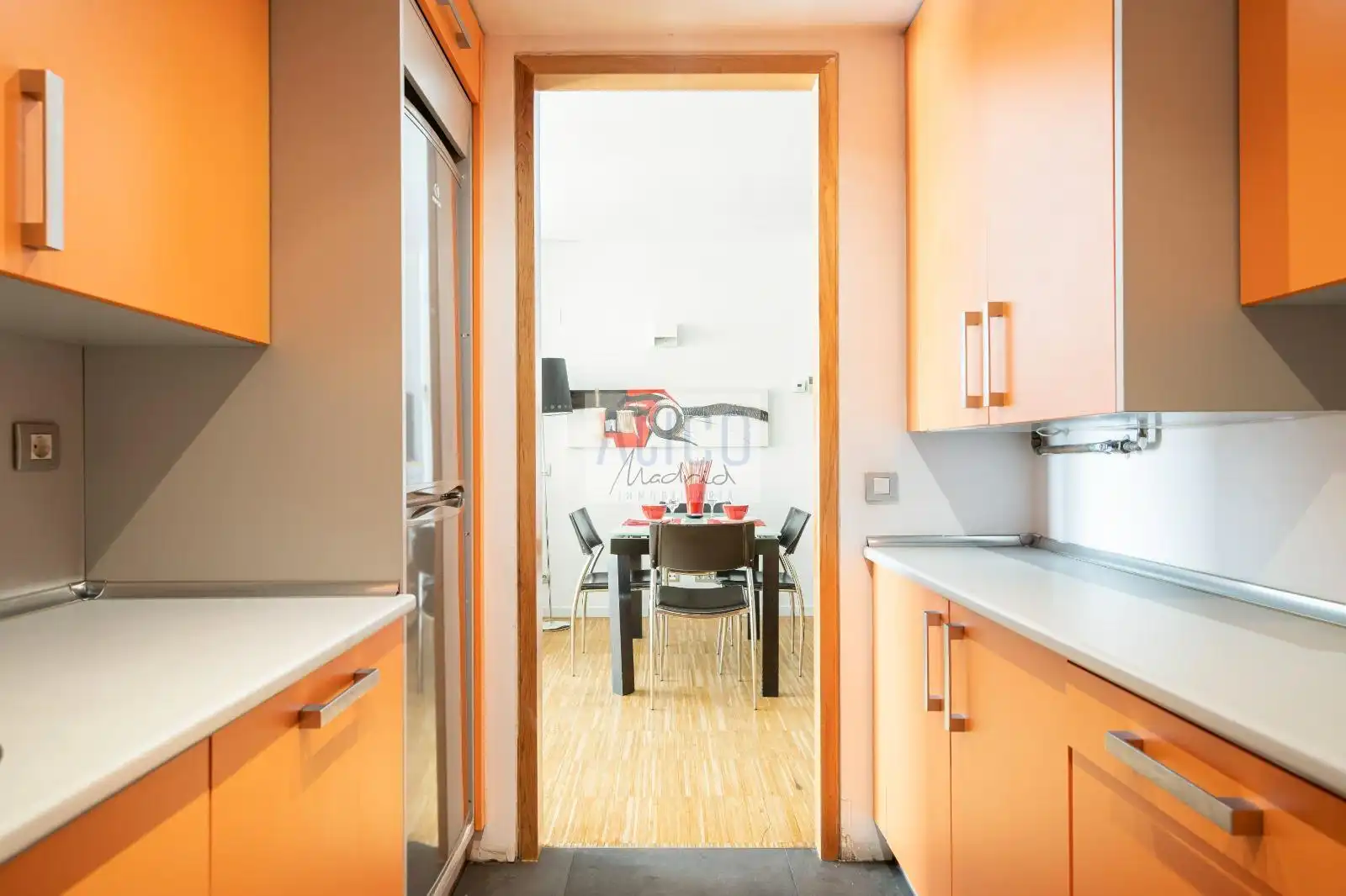 Cocina de Piso de alquiler en Madrid con Aire acondicionado, Calefacción y Terraza