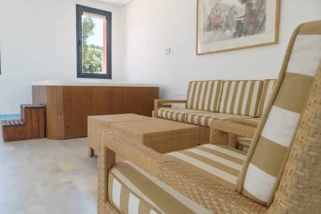 Sala de estar de Casa o chalet en venta en Santiago-Pontones con Aire acondicionado, Jardín privado y Terraza