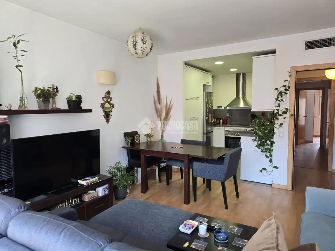 Sala d'estar de Pis en venda en Barcelona amb Aire condicionat, Calefacció i Terrassa