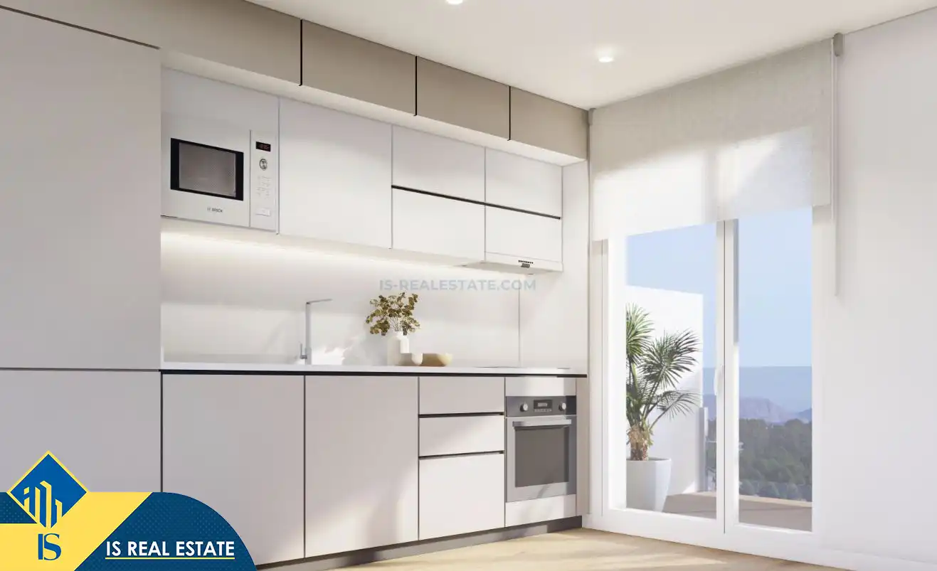 Cocina de Casa o chalet en venta en La Nucia con Terraza y Piscina
