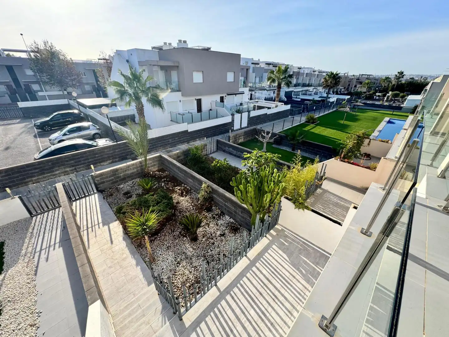Terraza de Casa adosada en venta en Torrevieja con Jardín privado, Terraza y Balcón