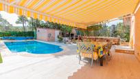 Garden of House or chalet for sale in Albalate de Zorita  with Air Conditioner and Swimming Pool