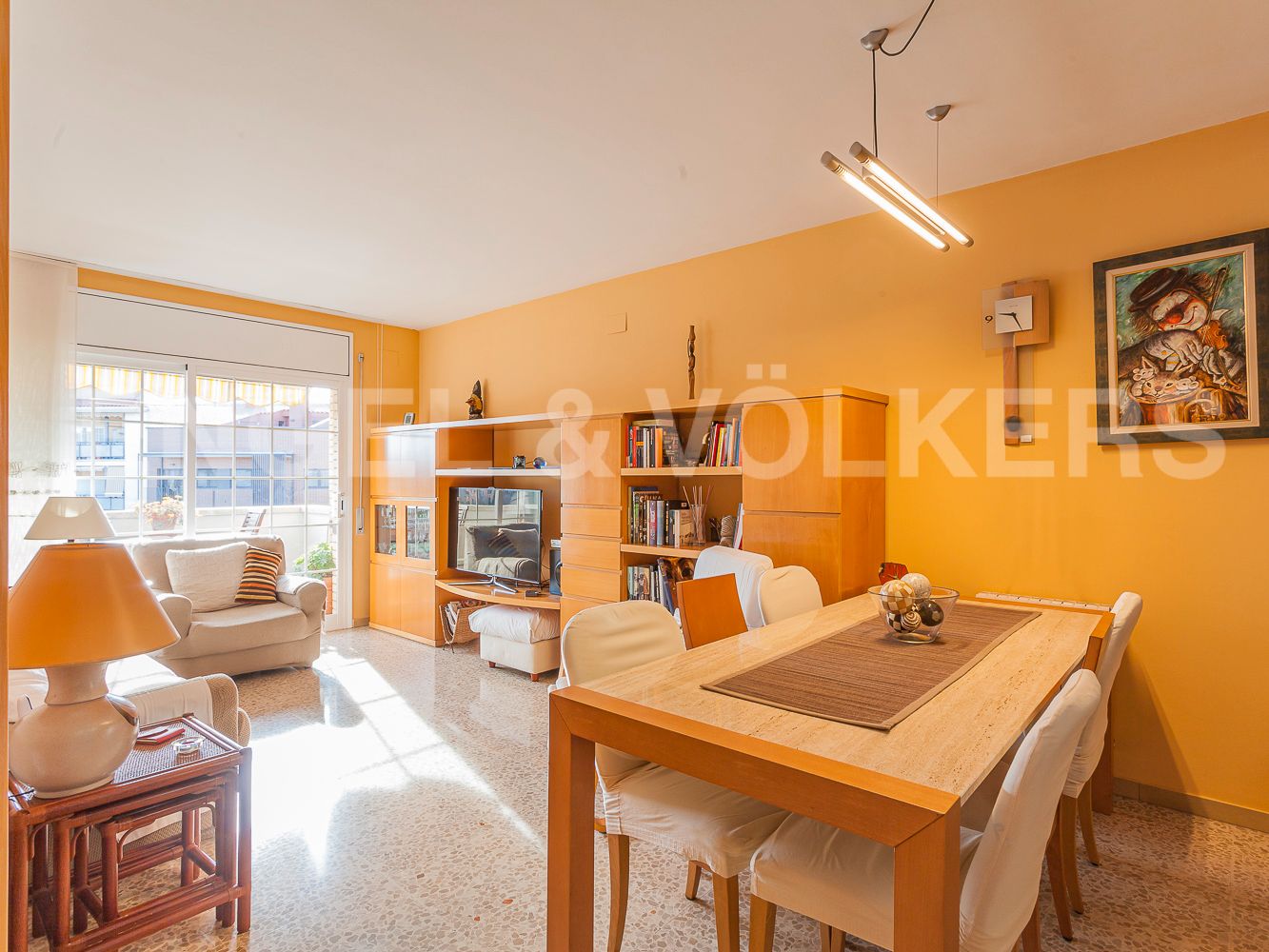 Sala d'estar de Àtic en venda en Ripollet amb Aire condicionat, Calefacció i Parquet