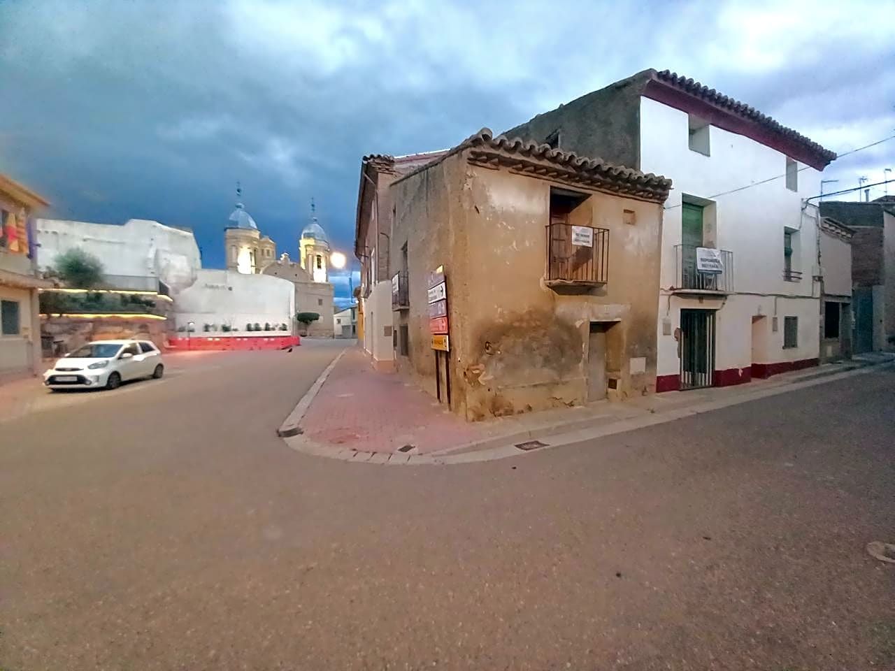 Exterior view of House or chalet for sale in Alcalá de Ebro  with Storage room