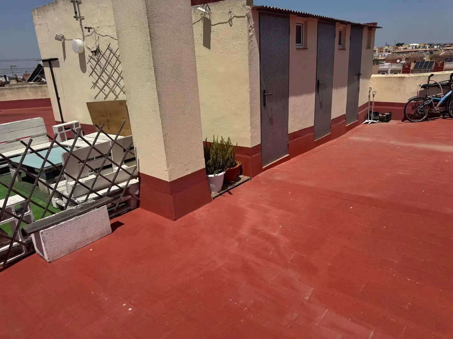 Terrace of Flat for sale in Dos Hermanas  with Terrace and Storage room