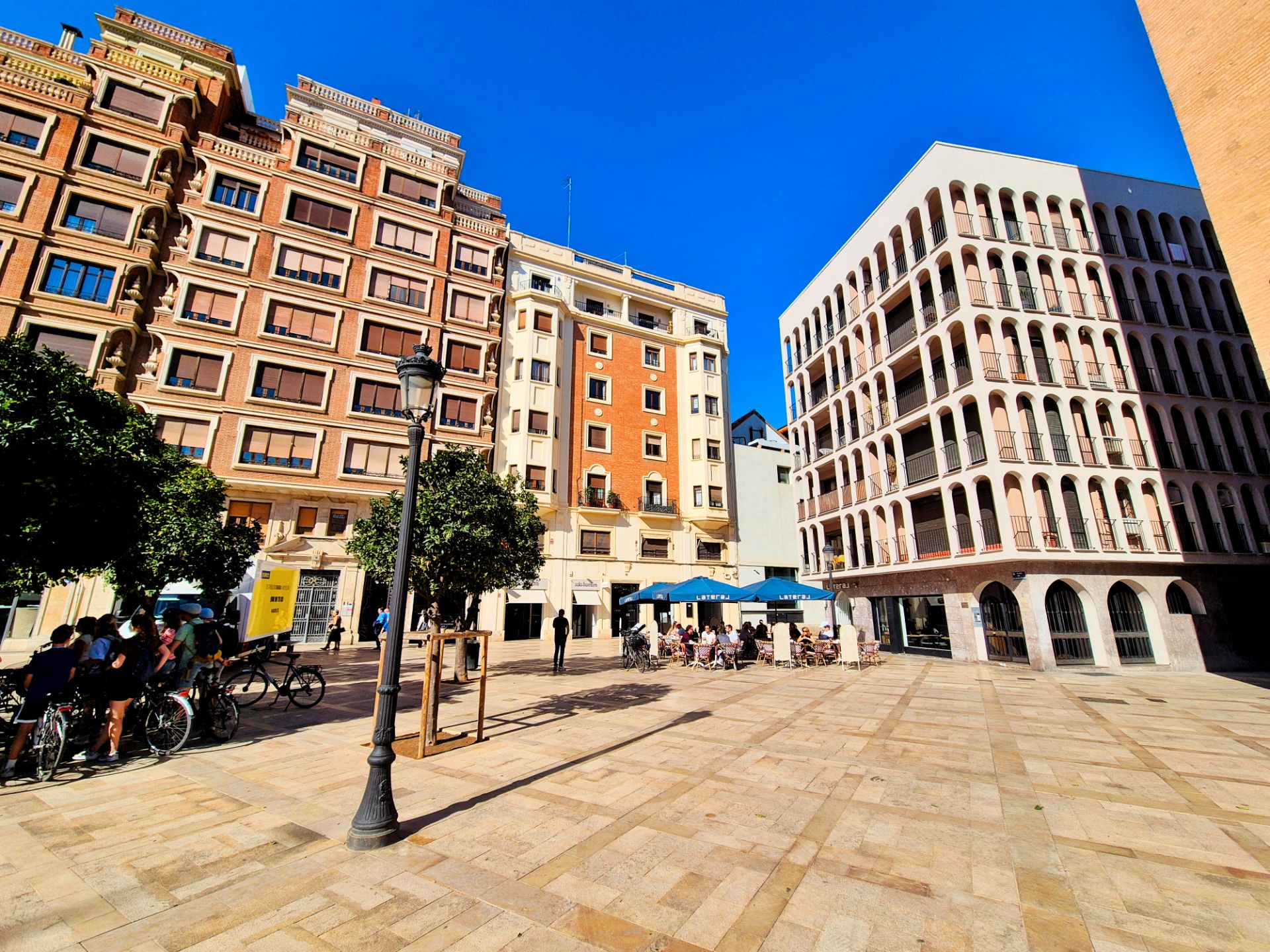 Exterior view of Flat for sale in  Valencia Capital  with Air Conditioner, Parquet flooring and Furnished