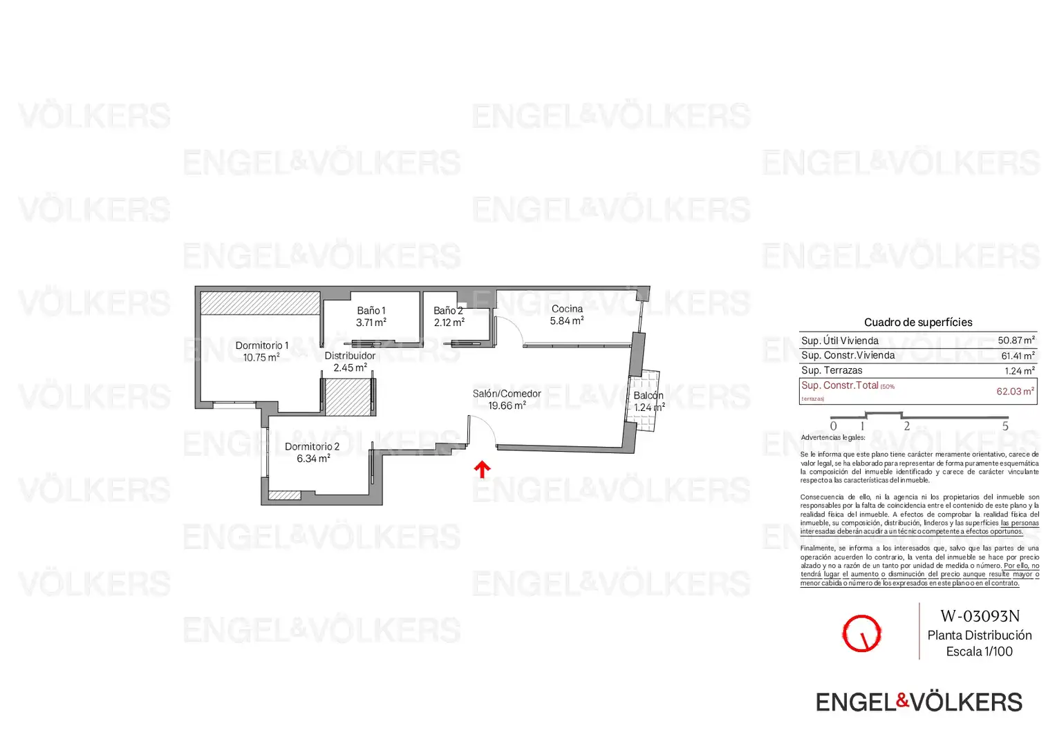 Piso en venta en Valencia con Aire acondicionado, Calefacción y Balcón