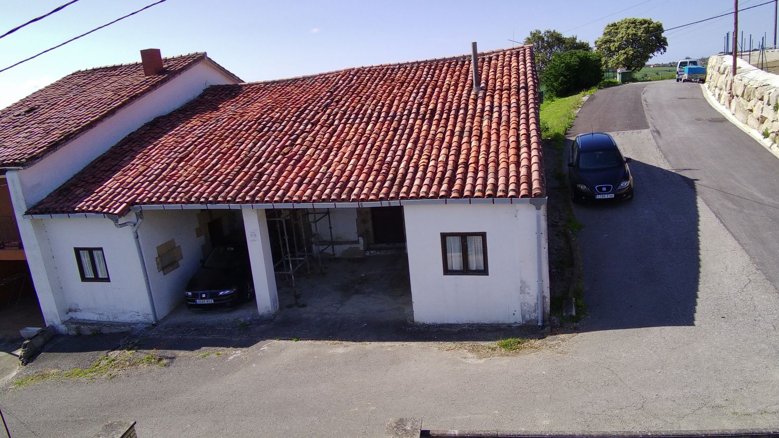Vista exterior de Casa o xalet en venda en Polanco amb Jardí privat