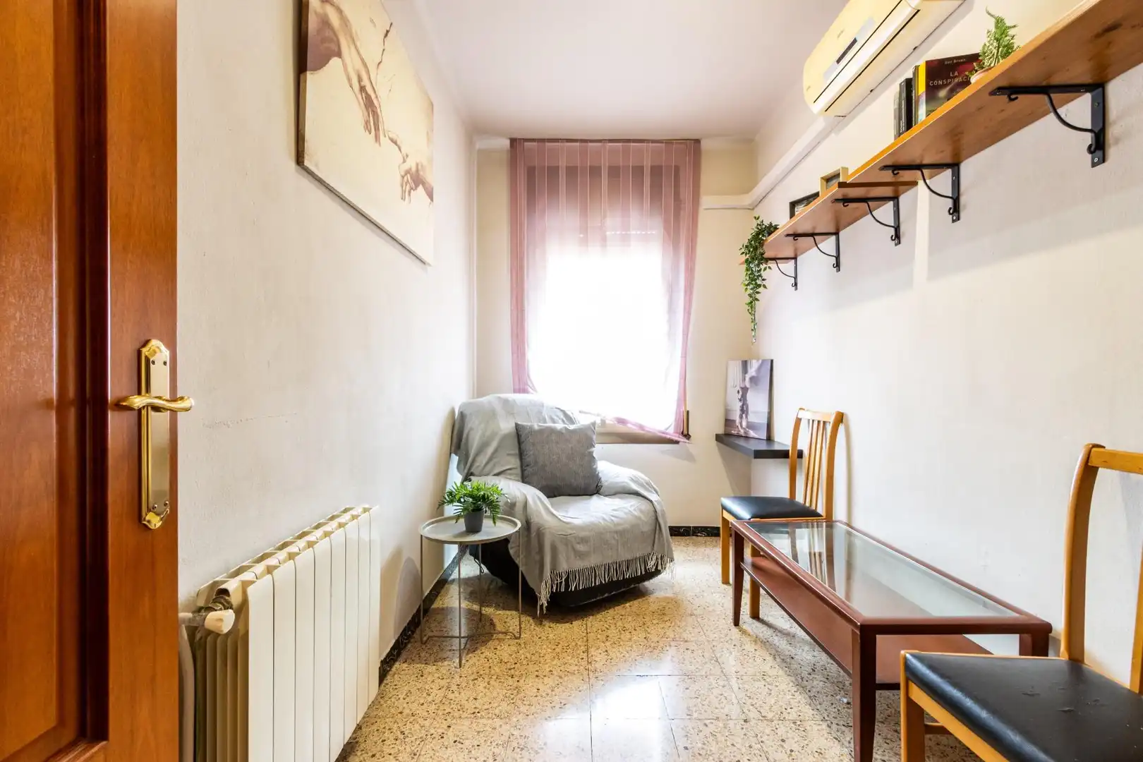 Sala de estar de Piso en venta en Sabadell con Aire acondicionado, Calefacción y Terraza